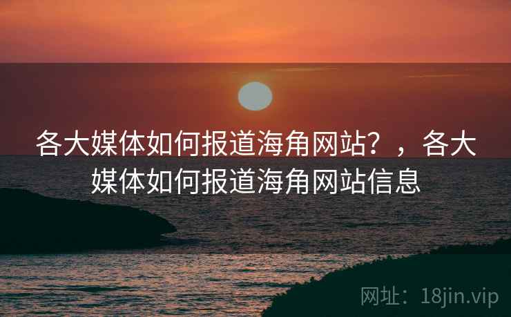 各大媒体如何报道海角网站？，各大媒体如何报道海角网站信息