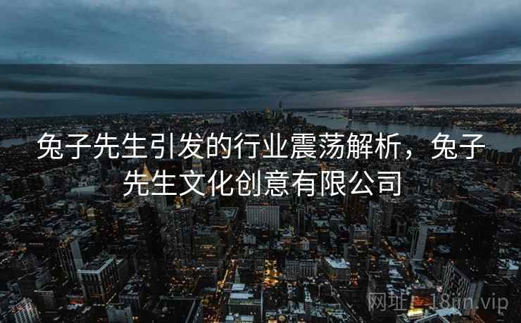 兔子先生引发的行业震荡解析，兔子先生文化创意有限公司